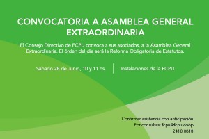 Convocatoria Asamblea General